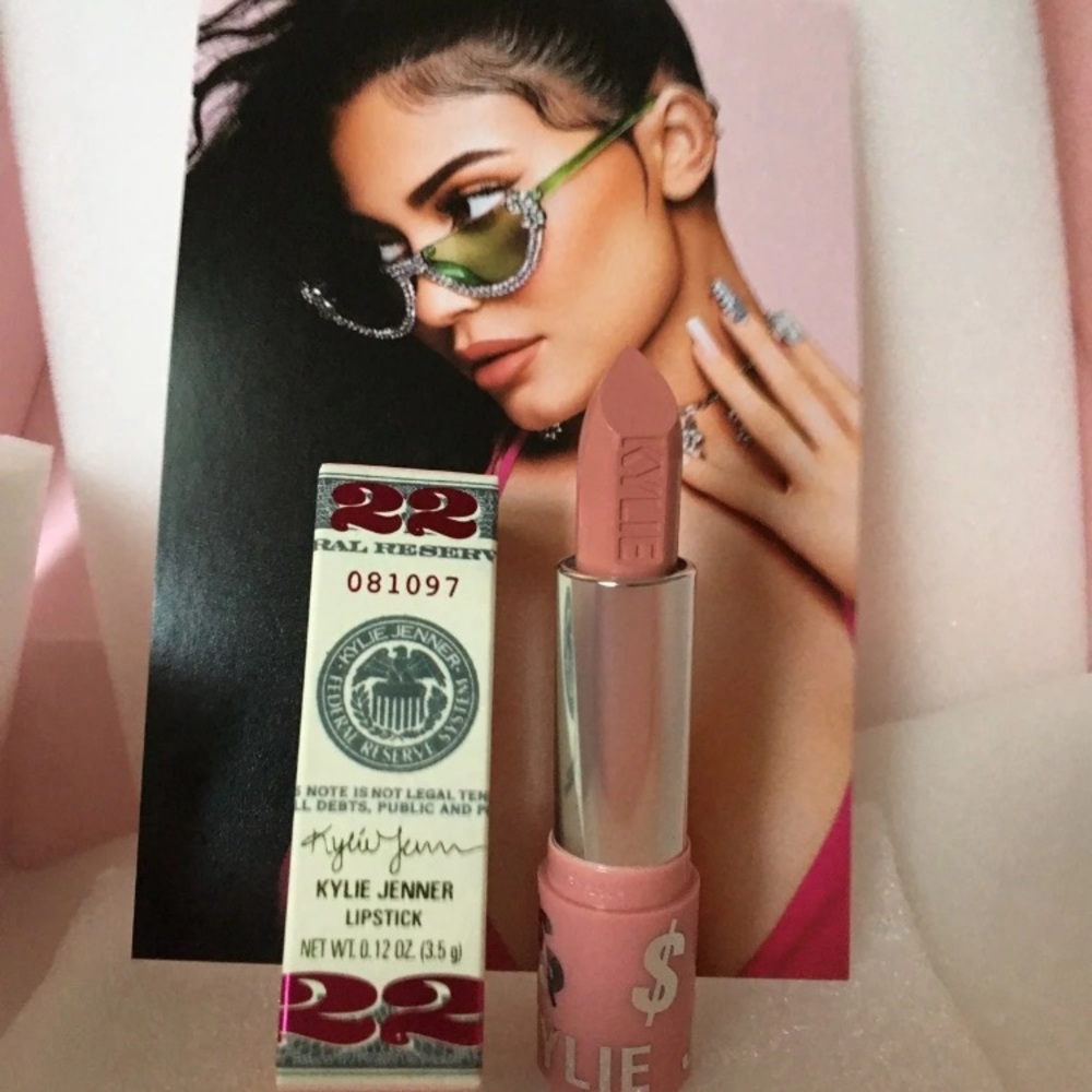 Kylie Jenner money mindset liquid lipstick